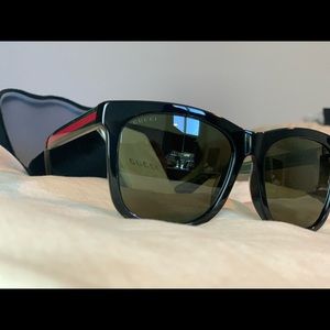 Brand New Gucci Square Acetate Sunglasses